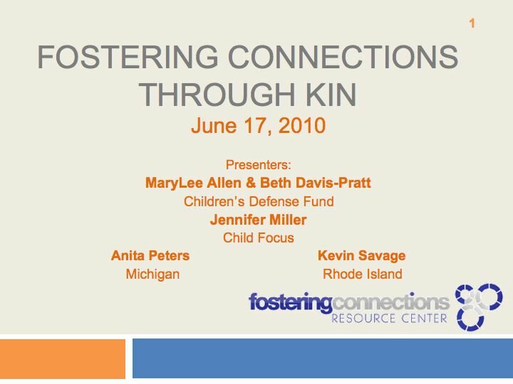slides from webinar